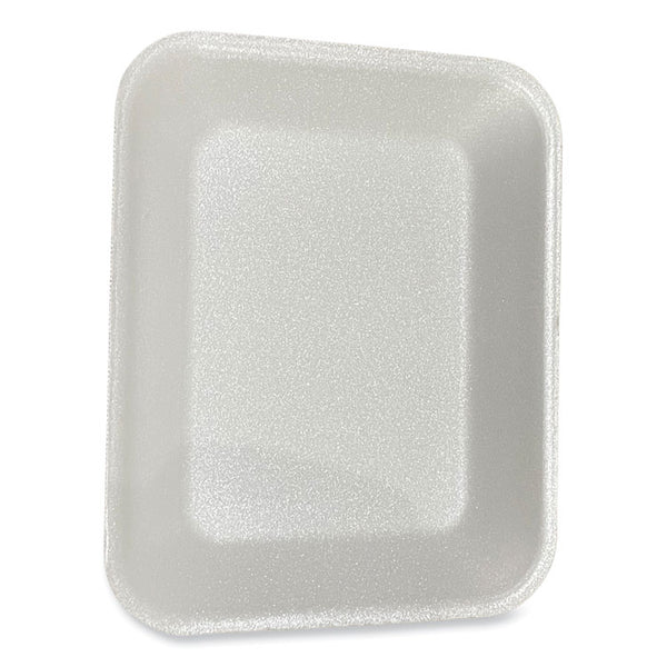 GEN Meat Trays, #8P, 10.8 x 8.82 x 1.5, White, 200/Carton (GEN8PWH)