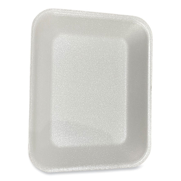 GEN Meat Trays, #8P, 10.8 x 8.82 x 1.5, White, 200/Carton (GEN8PWH)