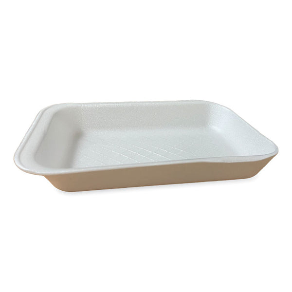 GEN Meat Trays, #2D, 8.56 x 6.1 x 1.2, White, 500/Carton (GEN2DWH)