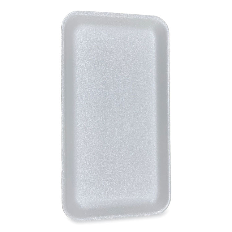 GEN Meat Trays, #1525, 14.5 x 8 x 0.75, White, 250/Carton (GEN1525WH)