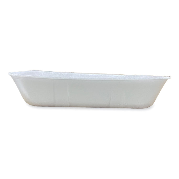 GEN Meat Trays, #20K, 12 x 8.7 x 2.45, White, 250/Carton (GEN20KWH)