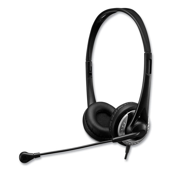 Adesso Xtream P2 Binaural Over The Head Headset with Microphone, Black (ADEXTREAMP2) Each