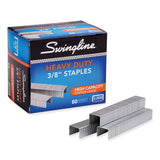 Swingline® S.F. 39 Heavy-Duty Staples, 0.38" Leg, 0.5" Crown, Steel, 5,000/Box (SWI79398)