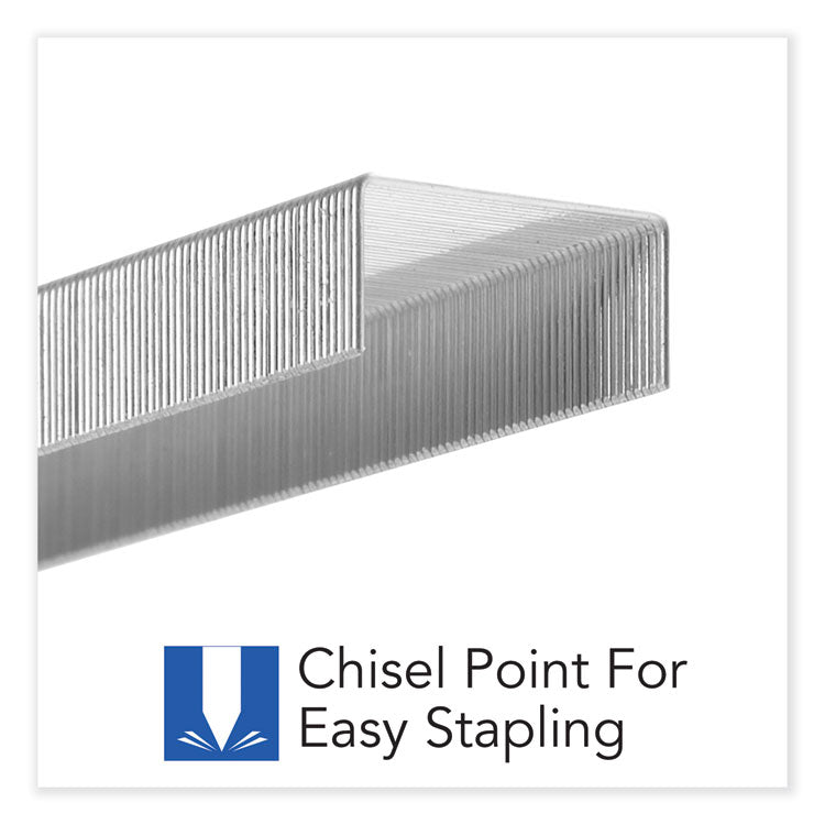 Swingline® S.F. 3 Premium Staples, 0.25" Leg, 0.5" Crown, Steel, 5,000/Box (SWI35440) Pack of 5000