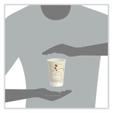 SOLO® Double Sided Poly Paper Cold Cups, 16 oz, Symphony Design, 50/Sleeve, 20 Sleeves/Carton (SCCRNP16PJ8000) Case of 1000
