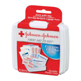 Johnson and Johnson to Go First Aid Kit Plastic Case (1228778_EA) 1/EA