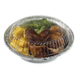 Boardwalk® Round Aluminum To-Go Container Lids, Dome Lid, 7", Clear, Plastic, 500/Carton (BWKROUND7CLID) Case of 500