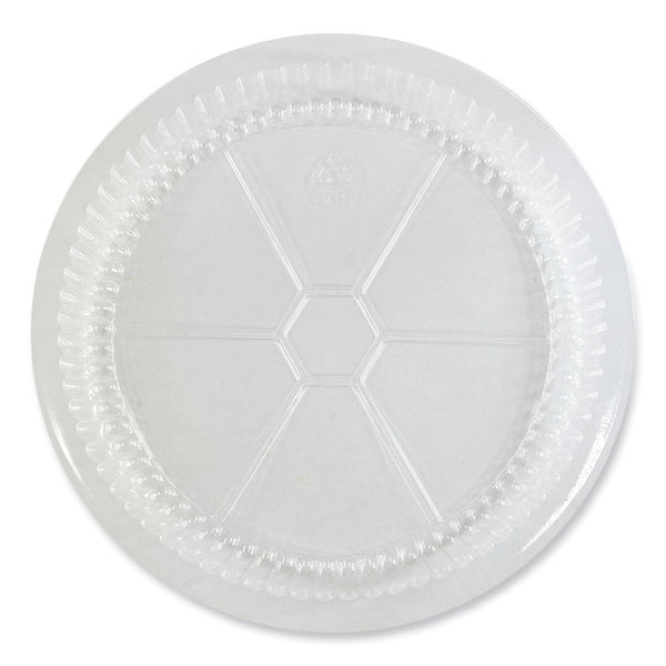 Boardwalk® Round Aluminum To-Go Container Lids, Dome Lid, 9", Clear, Plastic, 500/Carton (BWKROUND9CLID) Case of 500