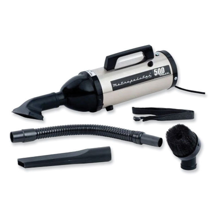 MetroVac Evolution Hand Vacuum, Silver/Black, Ships in 1-3 Business Days (MEV105577881)