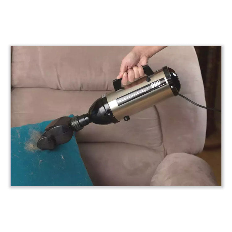 MetroVac Evolution Hand Vacuum with Turbo Brush, Silver/Black, Ships in 1-3 Business Days (MEV105578543)