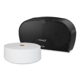 Morcon Tissue Valay Small Core Jumbo Bath Tissue Dispenser, 5.62 x 11.4 x 21.2, Black (MORVT1004) Each