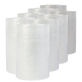 Universal® Bubble Packaging, 0.19" Thick, 12" x 200 ft, Perforated Every 12", Clear, 8/Carton (UNV4087906)