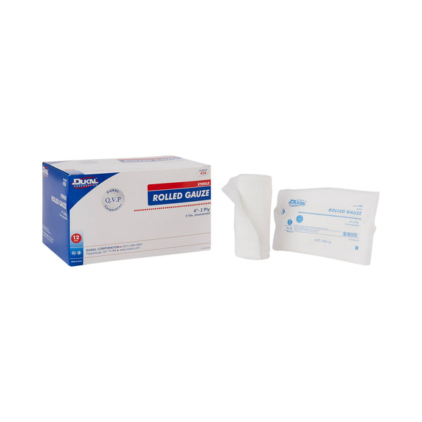 Dukal™ Conforming Bandage 4 Inch X 5 Yard 2-Ply Sterile 1 per Pack (529182_BG) 12/BG