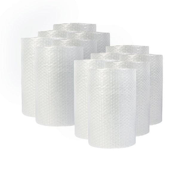 Universal® Bubble Packaging, 0.19" Thick, 12" x 10 ft, Perforated Every 12", Clear, 12/Carton (UNV4087893)