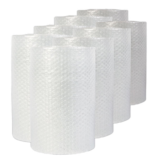 Universal® Bubble Packaging, 0.19" Thick, 24" x 50 ft, Perforated Every 24", Clear, 8/Carton (UNV4087869)