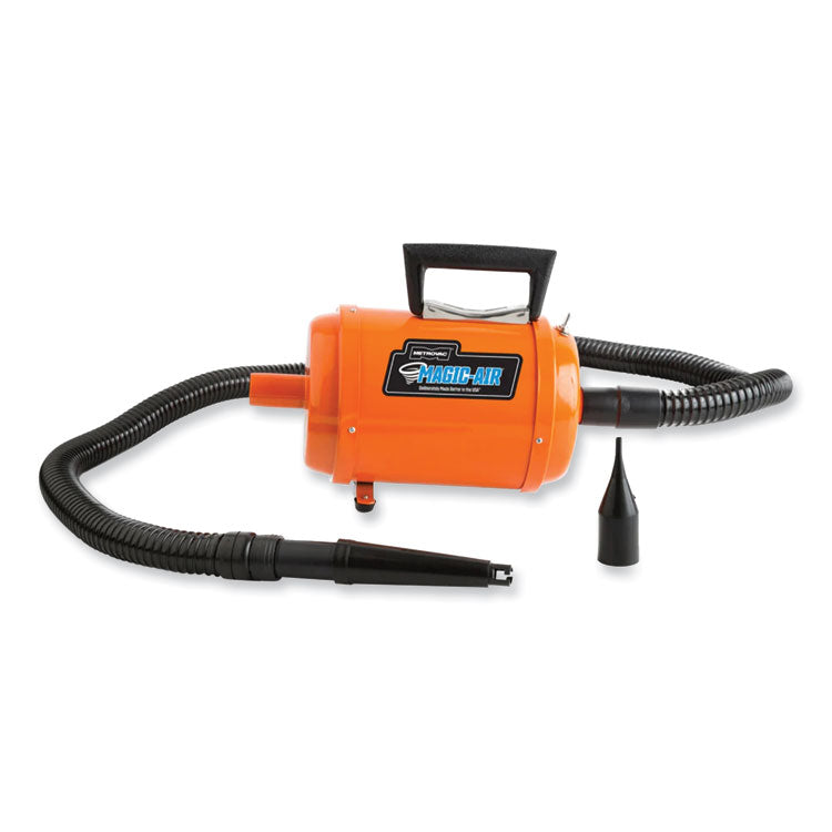 MetroVac MagicAir Deluxe Electric Inflator/Deflator, 130 cu ft/min, 3.25 psi, 4 hp Motor, 110-120 V AC, Ships in 1-3 Business Days (MEV109118176) Each