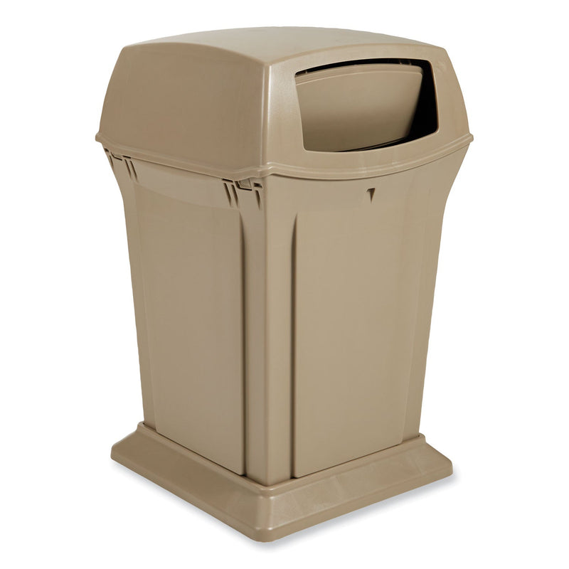 Rubbermaid® Commercial Ranger Fire-Safe Container, 35 gal, Structural Foam, Beige (RCP843088BG) Each