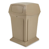 Rubbermaid® Commercial Ranger Fire-Safe Container, 35 gal, Structural Foam, Beige (RCP843088BG) Each