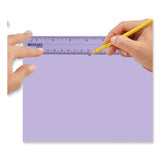 Westcott® Clear Flexible Acrylic Ruler, Standard/Metric, 6" (15 cm) Long, Clear, 12/Box (ACM17723) Box of 12