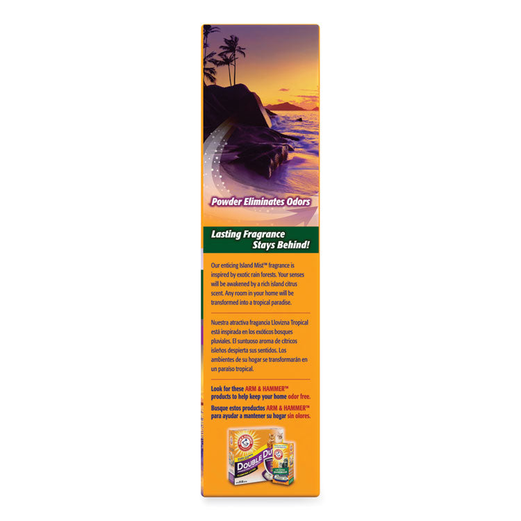 Arm & Hammer™ Fresh Scentsations Carpet Odor Eliminator, Island Mist, 30 oz Box, 6/Carton (CDC3320011535) Case of 6