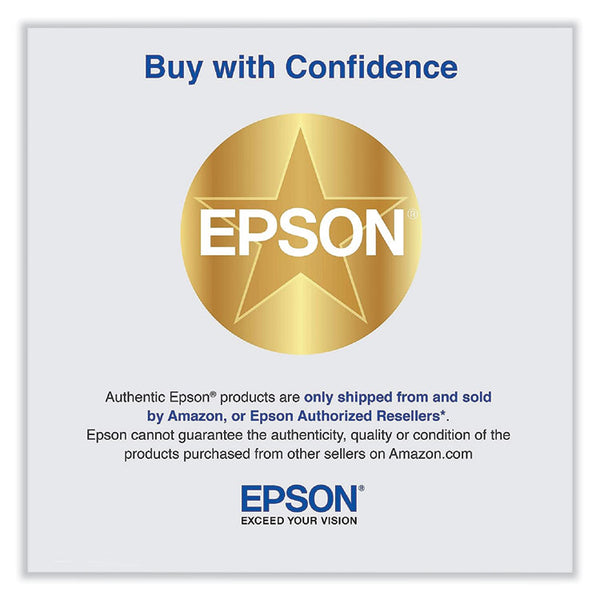Epson® ERC38B Ribbon, Black (EPSERC38B)