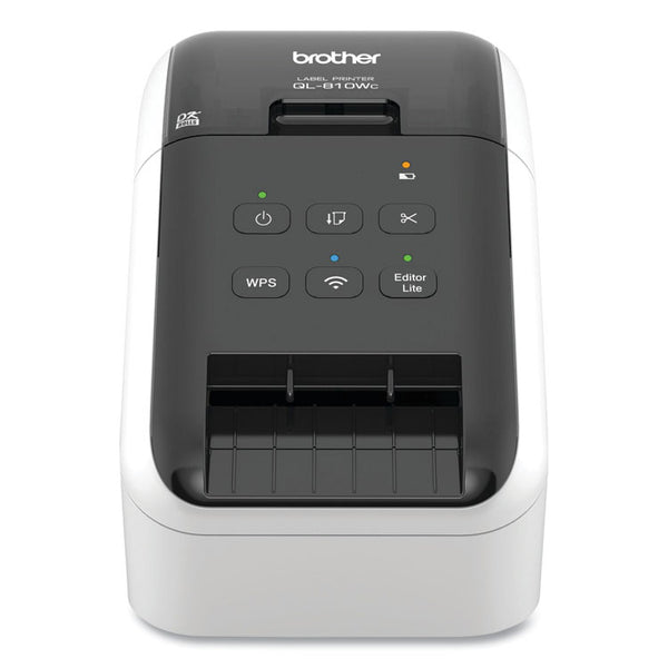 Brother QL-810WC Ultra Fast Label Printer, 110 Labels/min Print Speed, 5 x 5.7 x 9.2 (BRTQL810WC)