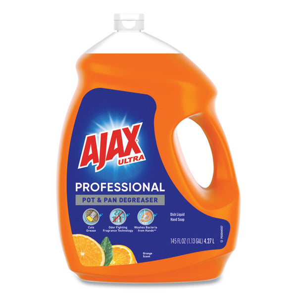 Ajax® Dish Detergent, Orange Scent, 145 oz Bottle, 4/Carton (CPC61034313CT)