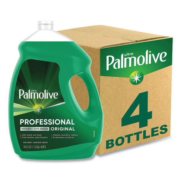 Palmolive® Professional Dishwashing Liquid, Fresh Scent, 145 oz Bottle, 4/Carton (CPC61034142CT)