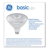 GE Basic LED Dimmable Outdoor Flood Light Bulbs, PAR38, 15 W, Warm White (GEL48266)