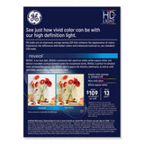 GE Reveal HD+ LED A19 Light Bulb, 8.5 W, 4/Pack (GEL93127795)