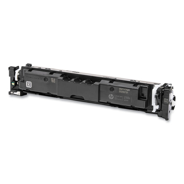 HP HP 210X, (W2100X) High-Yield Black Original LaserJet Toner Cartridge (HEWW2100X)