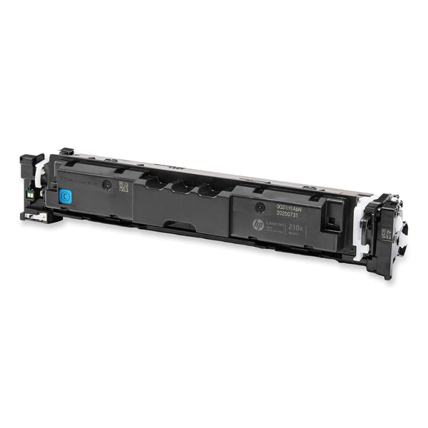 HP HP 210X, (W2101X) High-Yield Cyan Original LaserJet Toner Cartridge (HEWW2101X)