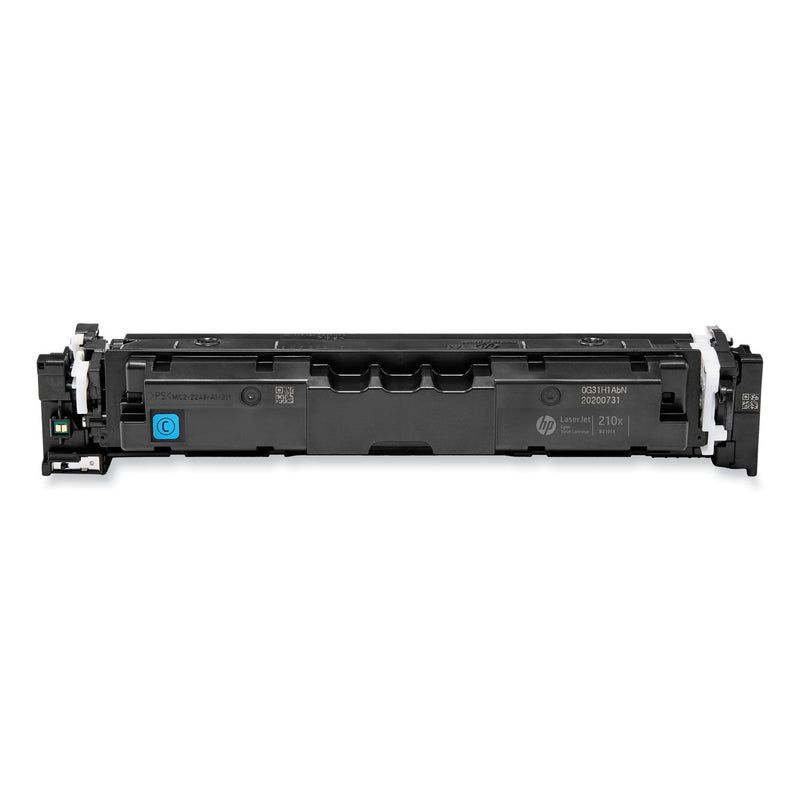 HP HP 210X, (W2101X) High-Yield Cyan Original LaserJet Toner Cartridge (HEWW2101X)