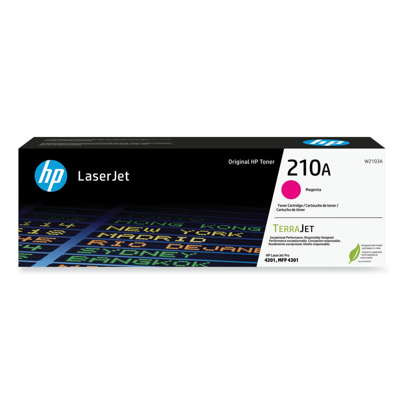 HP HP 210A, (W2103A) Magenta Original LaserJet Cartridge (HEWW2103A) Each