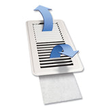 deflecto® Electrostatic Register Filter, 4 x 12 x 0.1, White, 12/Pack (DEFRFILT412) Pack of 12