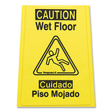 Impact® Bilingual Yellow Wet Floor Sign, 12.05 x 1.55 x 24.3 (IMP9152W) Each