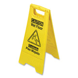 Impact® Bilingual Yellow Wet Floor Sign, 12.05 x 1.55 x 24.3 (IMP9152W) Each