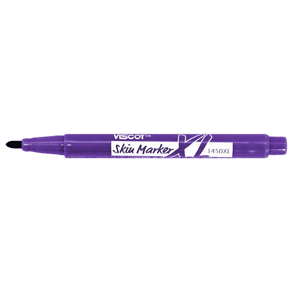 Viscot® XL Skin Marker with Ruler Prep-Resistant Gentian Violet Ink Sterile Mini Regular Tip (786362_EA) 1/EA