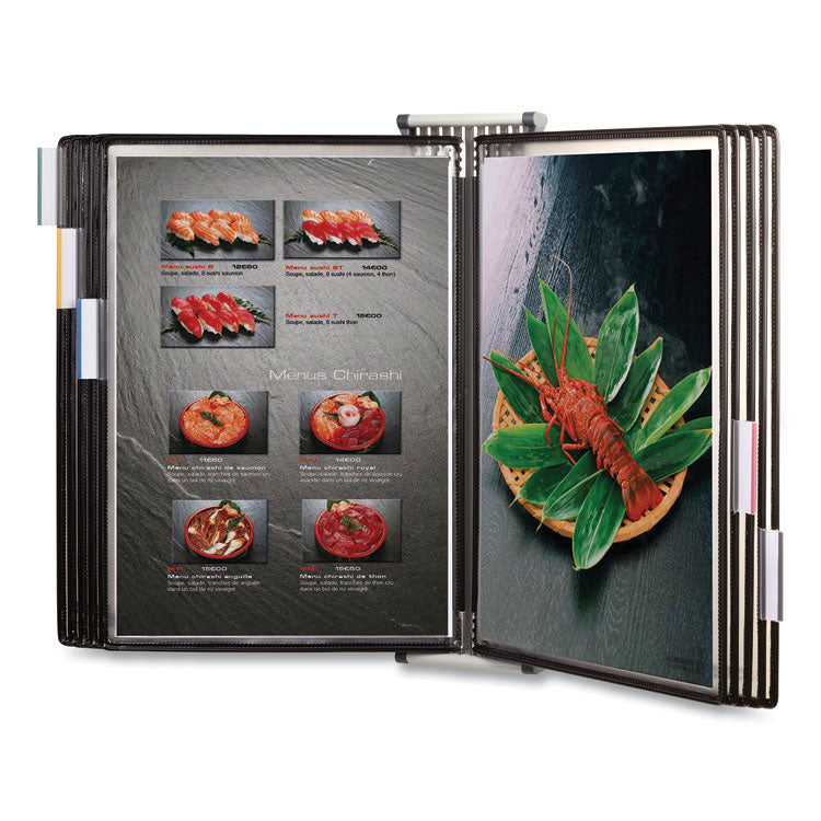 Djois by Tarifold Wall Unit Reference Starter Set with Ten Display Pockets, 20 Sheet Capacity (TFIWA271) Each