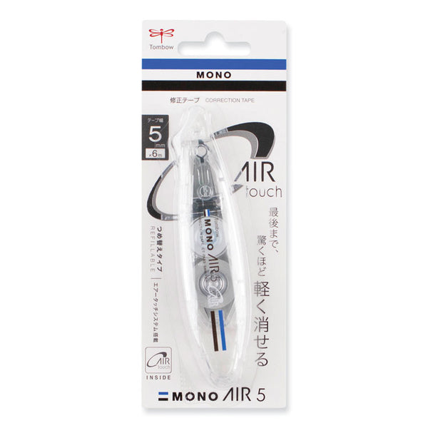 Tombow® MONO Air Pen-Type Correction Tape, Refillable, Clear Applicator, 0.19" x 236" (TOM68696)