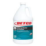 Betco® Advanced Gel Hand Sanitizer, 1 gal Bottle, Light Fresh Scent, 4/Carton (BET7960400) Case of 4