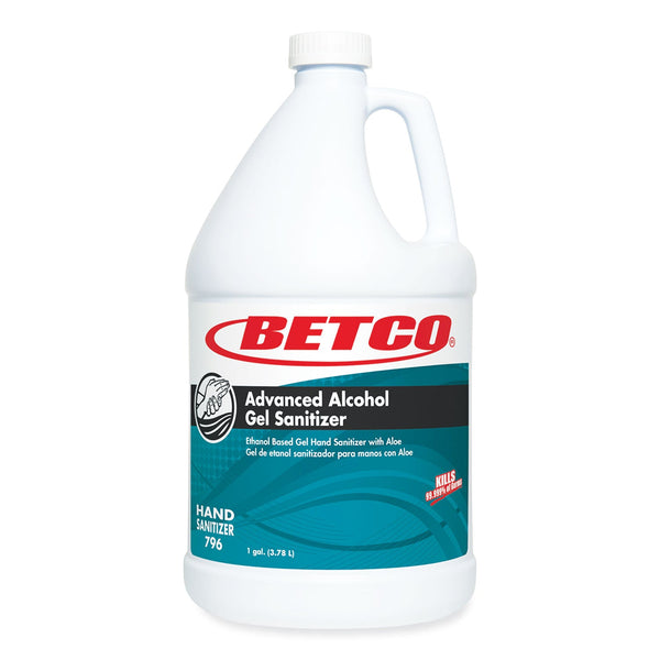 Betco® Advanced Gel Hand Sanitizer, 1 gal Bottle, Light Fresh Scent, 4/Carton (BET7960400) Case of 4