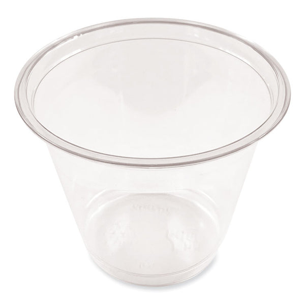 Boardwalk® Clear Plastic PETE Cups, 9 oz, 50/Pack (BWKPET9SPK)