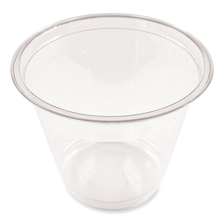 Boardwalk® Clear Plastic PETE Cups, 9 oz, 50/Pack (BWKPET9SPK) Pack of 50