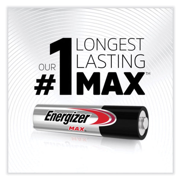 Energizer® MAX AAA Alkaline Batteries, 1.5 V, 4/Pack, 6 Packs/Box (EVEE92BX) Box of 6