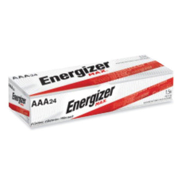 Energizer® MAX AAA Alkaline Batteries, 1.5 V, 4/Pack, 6 Packs/Box (EVEE92BX) Box of 6