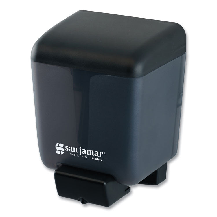 San Jamar® Classic Bulk Soap Dispenser, 30 oz, 3.97 x 4.92 x 6.64, Black (SJMSN30TBK) Each