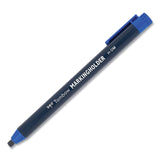 Tombow® Wax-Based Marking Pencil, 4.4 mm, Blue Wax, Navy Blue Barrel, 10/Box (TOM51536) Box of 10