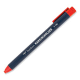 Tombow® Wax-Based Marking Pencil, 4.4 mm, Red Wax, Navy Blue Barrel, 10/Box (TOM51537) Box of 10