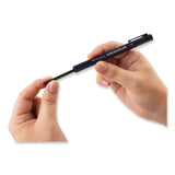 Tombow® Wax-Based Marking Pencil, 4.4 mm, Black Wax, Navy Blue Barrel, 10/Box (TOM51538) Box of 10